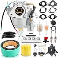 GoaMotors 24 853 169-S Carburetor Air Oil Filter Fuel Pump Lawn Mower Tune up Kit for Kohler CV730 C
