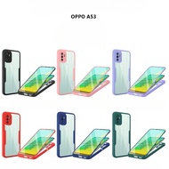 Compatible For OPPO A53S A53 A33 2020 A9 2020 A5 2020 Cover 360 Degrees Double-sided Full Cover Prot