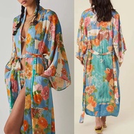 Blue Daisy Flower Cardigan 69764