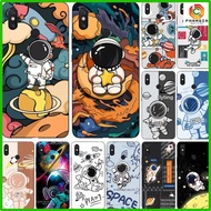 Xiaomi Mi Mix 2s / Mimax 3 / Mi Mix 3 nano Toughened Back Cover Printed With Space Astronaut Image