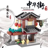 中華街景積木 #中國風 #積木 #街景 #玩具 #建築 #親子 #擺設 #mm 兒童 #toy #child #gift
