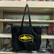 CORTEIZ - ALCATRAZ TOTEBAG (BLACK YELLOW)