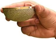 Bronze Kansa Natural Vatki Cup Ayurvedic Detox Foot Manual Massager Relaxation And Deep Cleaning Anc