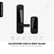 ( Bundle ) ( Free Installation ) Igloohome IGM4 and RM2F Digital Lock Bundle