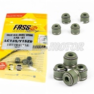 FASSTEK 1SET 4PCS LC136 Y15ZR VALVE SEAL DOUBLE SPRING