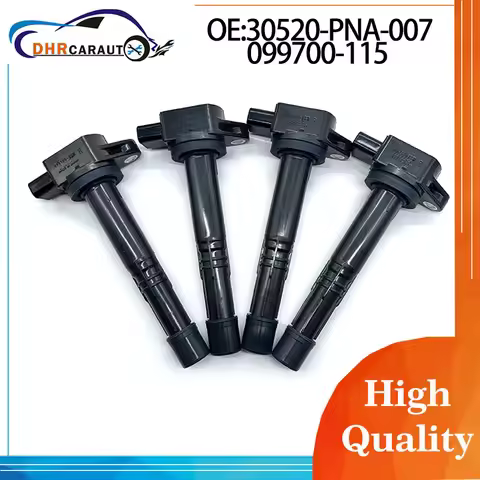 1/4 Ignition Coil 099700-115 For Honda Accord Civic CRV Element S2000 Pilot Integra Acura CSX RSX 2.