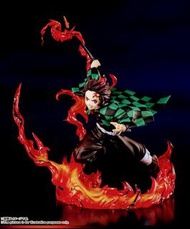 全新 竈門炭治郎 正版啡盒未開 鬼滅之刃  Figuarts Zero 大景品 全集中  日之呼吸 火之神神樂 （與圖四 禰豆子 血鬼術 同買共＄700,平均＄350／盒，單買388）  粉嶺上水全日