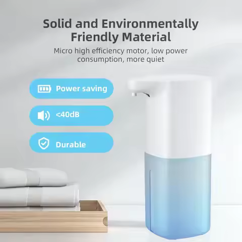Automatic Soap Dispenser Infrared Sensor Hand Sanitizer USB Rechargeable Foam Hand Sanitizer Applica