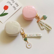 ins flower with keychian case For Soundcore R60i NC / k20i / R50iNC / R50i k20i Silicone Earphone Co