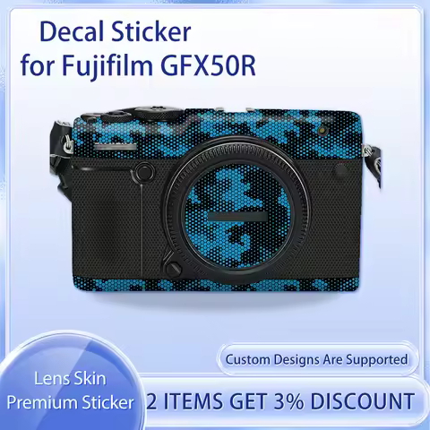 GFX50R Decal Skin for Fujifilm Fuji GFX50R Camera Skin Decal GFX50R Protective Film Cover Film Skin 