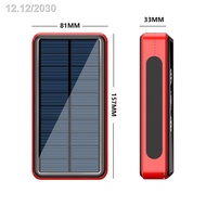 brand new♠✟✤80000mAh Wireless Power Bank Solar Powerbank 4 USB Portable External Battery Charger Pac