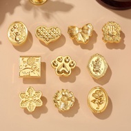 漆印套装漆蜡粒手账工具套装全套diy手工制作儿童生日礼物Paint Print Set Paint Wax Grain Hand Account Tool Set Full Set3e5x9st7j2