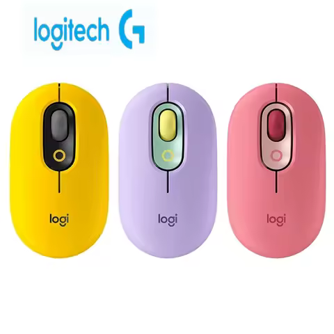 Logitech POP MOUSE Wireless Bluetooth Mouse Office Home Mouse Laptop Accessories Mouse Gaming Machin