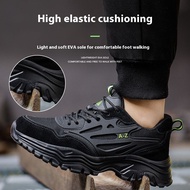 New Ultra-light Safety Shoes Steel Toe-Toe Work Shoes Summer Breathable Sports Shoes Soft-Soled Construction Site Work Shoes Steel Toe Shoes Ultra-Soft-Soled Sports Shoes Steel Toe