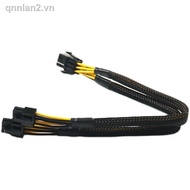 (new)Graphics card 6pin female head to double 6pin male head Graphics card 6P one point two line extension cable Graphic