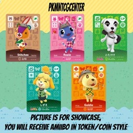 Nintendo Switch Animal Crossing Amiibo Coin Token Promo Series