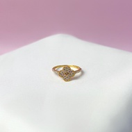 CINCIN TUNANG SEMANGGI SHINE EMAS 916 BAJET