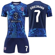 2024-25 Season Club Atletico de Madrid Second Football Adult Kids Jersey Kit Alvarez Griezmann Memph