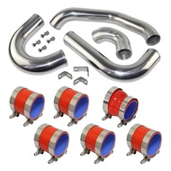 Intercooler Piping Hose Kit Front Mount For Toyota Chaser MARK II JZX110 1JZ-GTE 2.5L Torbo Engine 2