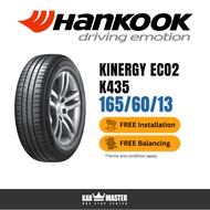 165/60/13 Hankook Kinergy Eco2 K435 (With Installation)
