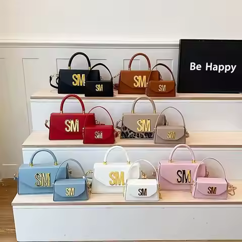 2026 Steve Madden Handbag Fashion Design Small Square Bag Simple Retro Handbag Shoulder Bag Crossbod