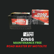 DIN66 ROAD MASTER MOTOLITE BATTERY