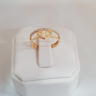 cincin emas asli size 10 model terbaru kadar 375 | gold 173