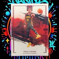 2022-23 Panini Impeccable Trae Young  Base Red