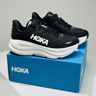 G4JK HOKA ONE ONE Bondi 9 Functional Cushioning Running Shoes Black White