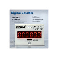 Bell Beauty 6-Digit Electronic Counter with Power Failure Memory Accumulation Counter JDM11-6H from 