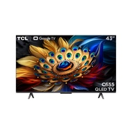 ทีวี QLED LED 43 นิ้ว 4K Google TV TCL รุ่น 43C655