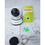 Top . Camera Wifi CCTV V380 HD960P Q3S IP Camera APP Control plus toshiba 64GB memory