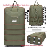 MLZH | Folding Expandable Large-Capacity Luggage with 360-Degree Wheels 158cm