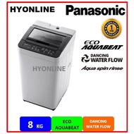 NA-F80VB7 - PANASONIC 8KG NA-F80VB7HRT FULLY AUTO WASHING MACHINE | MESIN BASUH 8KG AUTOMATIK