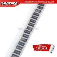 50PCS 2512 SMD Resistor 1W 5% 0.1R 0.1 ohm R100 new original