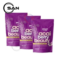 SAN ( SET OF 3 ) Acai Berry Powder Organic Healthy Beauty Juice
