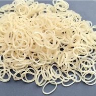 99/200/300pcs High Elastic Latex Bands, Pure Latex Rings, Rubber Bands Stretchable Up To 6 Times, Of