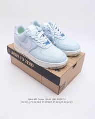 Nike Air Force 1 Crater Flyknit Low  Men's and women's sneakers . EU Size：36 36.5 37.5 38 38.5 39 40