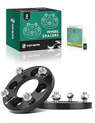 YHTAUTO 4x100mm to 4x4.5 inch Wheel Adapters 15mm Compatible with Acura, Chevrolet, Dodge, Ford, Hon