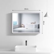 YMZ.Shop🚚24 -จัดส่งชั่วโมง🚚กระจกเงาติดผนัง กระจกห้องน้ำ กระจกแขวน กระจกห้องน้ำติดผนัง bathroom mirro