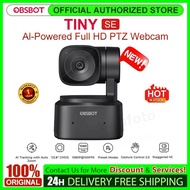 OBSBOT Tiny SE AI-Powered Full HD PTZ Webcam AI Tracking with Auto Zoom 1/2.8" CMOS & High Resolutio