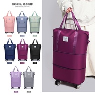 Popular [Wholesale Price]College Student Travel Bag with Universal Wheels, Expandable Luggage Bag, E