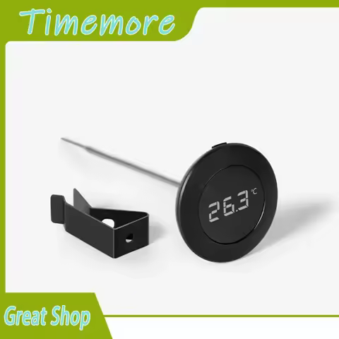 Timemore Digital Little T Coffee Thermometers Led Display High-Precision Coffeeware Customized Elect