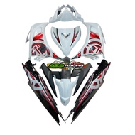 COVERSET YAMAHA 135LC PUTIH BATIK