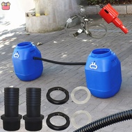 Water Butt Connector Kit, Rain Barrel Feedthrough Water Butt Connector Kit Water Butt Connector to Hose Opener Overflow Butt Connector for Water Tank JP2