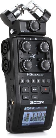 ZOOM H6 Handy Recorder Basic Package 1-Year Warranty