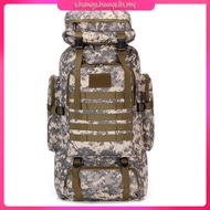 80L Waterproof Tactical Backpack Military Army Hiking Beg Camping Backpack Travel Rucksack Outdoor