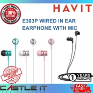 HAVIT E303P Wired In Ear Earphone With Mic