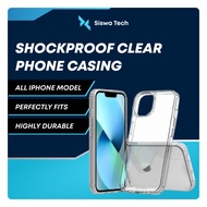 Shockproof iP 12 13 14 11 X XR XS MAX 6 6S 7 8 Plus 5 5S SE Plus Airbag 1.5mm Clear TPU Cover Casing