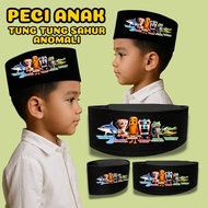 Peci Tung Tung Sahur Anomali - Kopyah Anak Anomali Complete Tung Tung Sahur